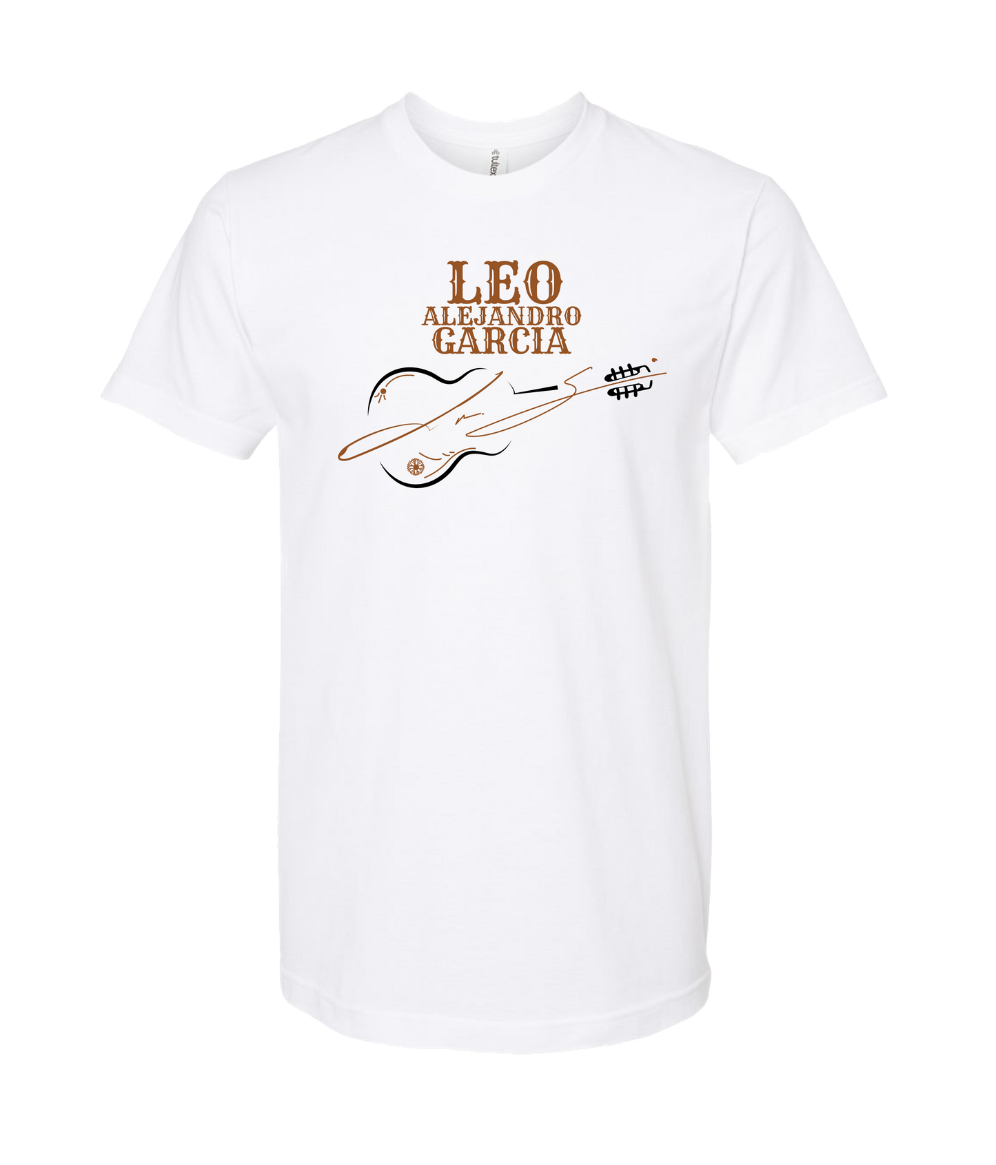 Leo Alejandro Garcia - LAG Guitar Logo - White T-Shirt