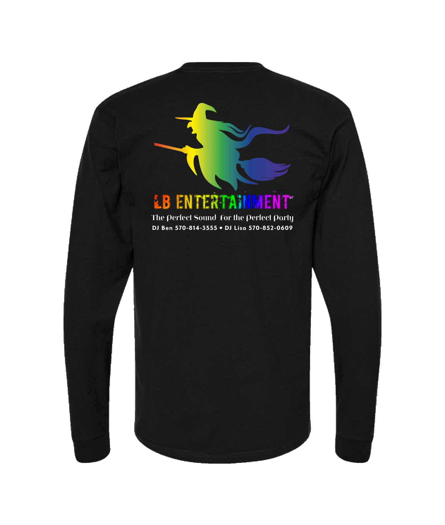 LB Entertainment - Halloween Witch - Black Long Sleeve T