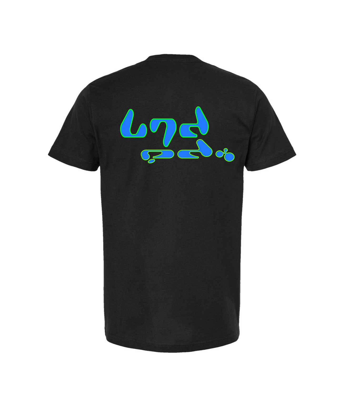 V-LECTOP - Anime Girl - Black T-Shirt