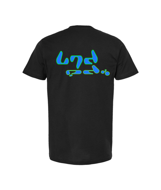 V-LECTOP - Anime Girl - Black T-Shirt