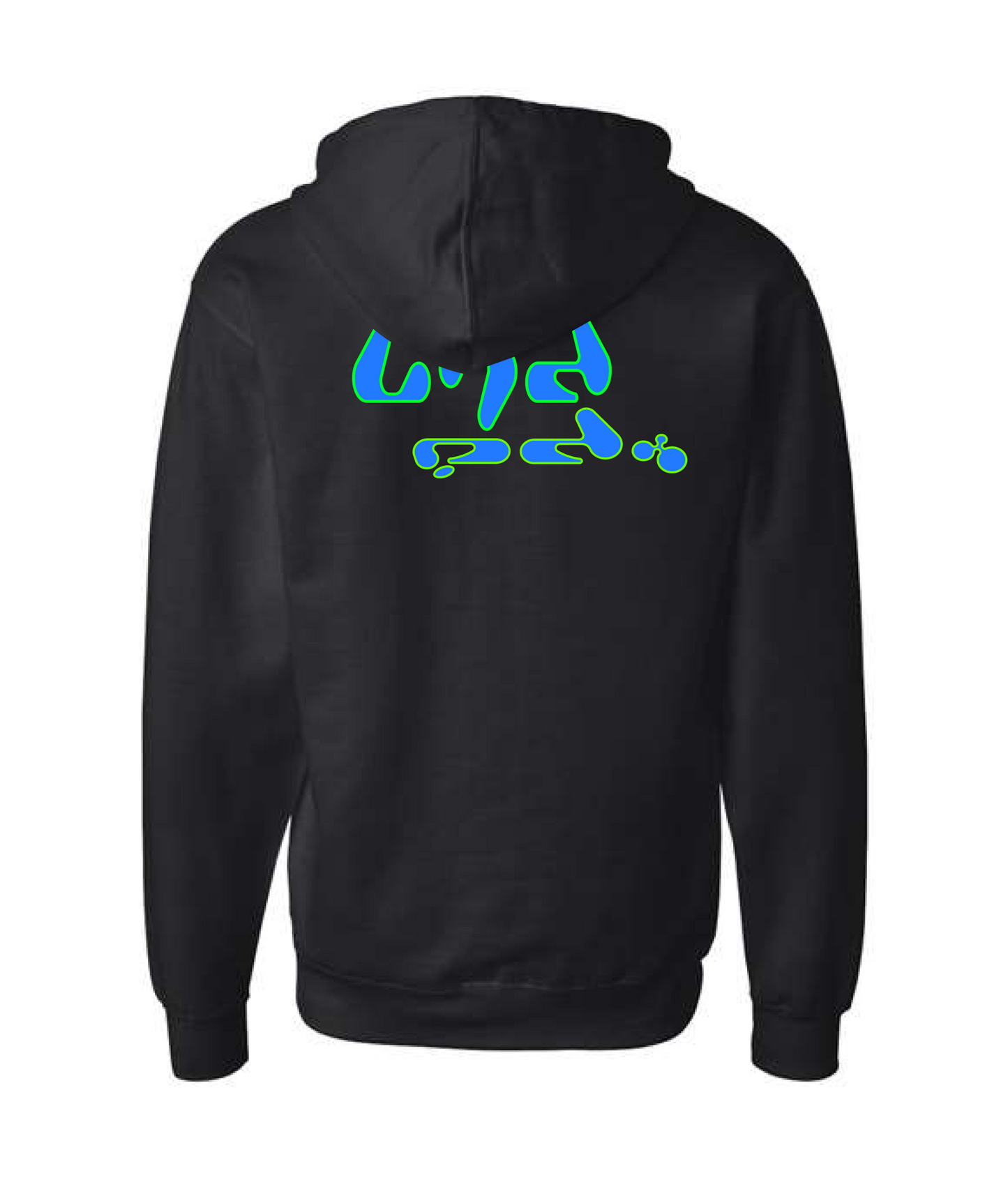 LimitedEdition Clothing - Anime Girl - Black Zip Up Hoodie