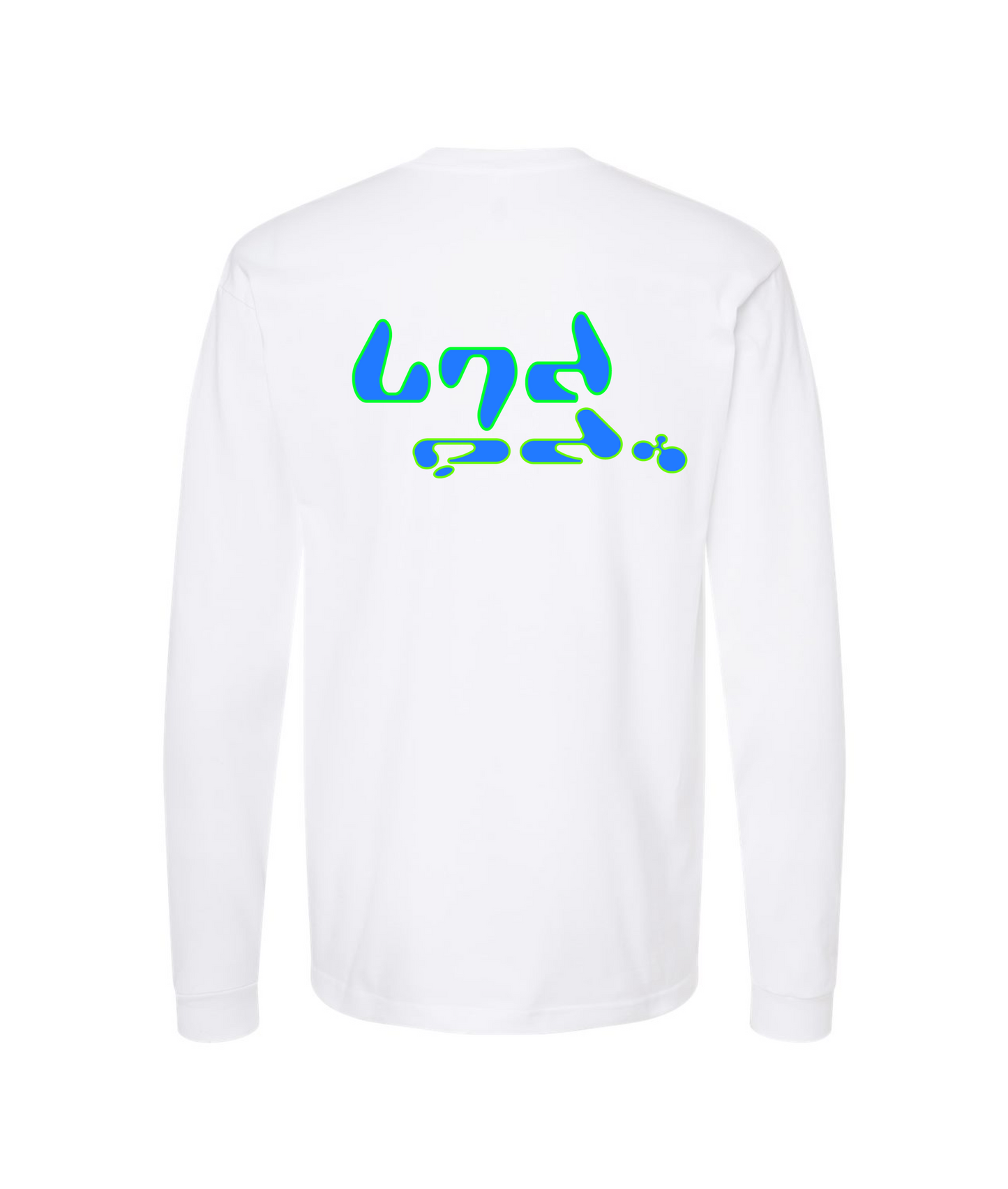 V-LECTOP - Anime Girl - White Long Sleeve T