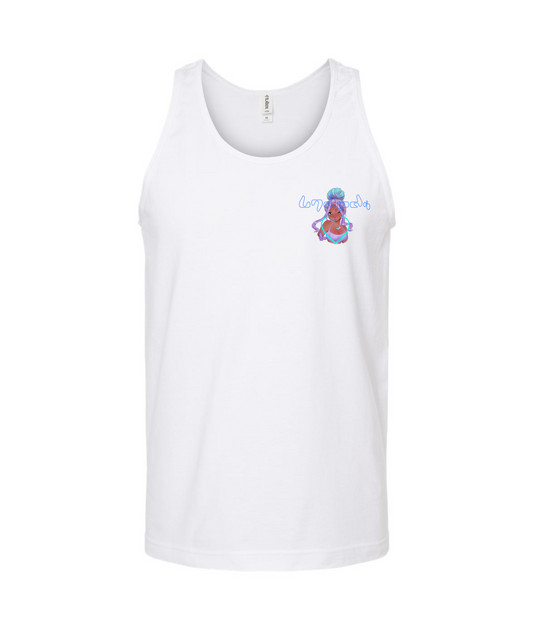 V-LECTOP - Anime Girl - White Tank Top