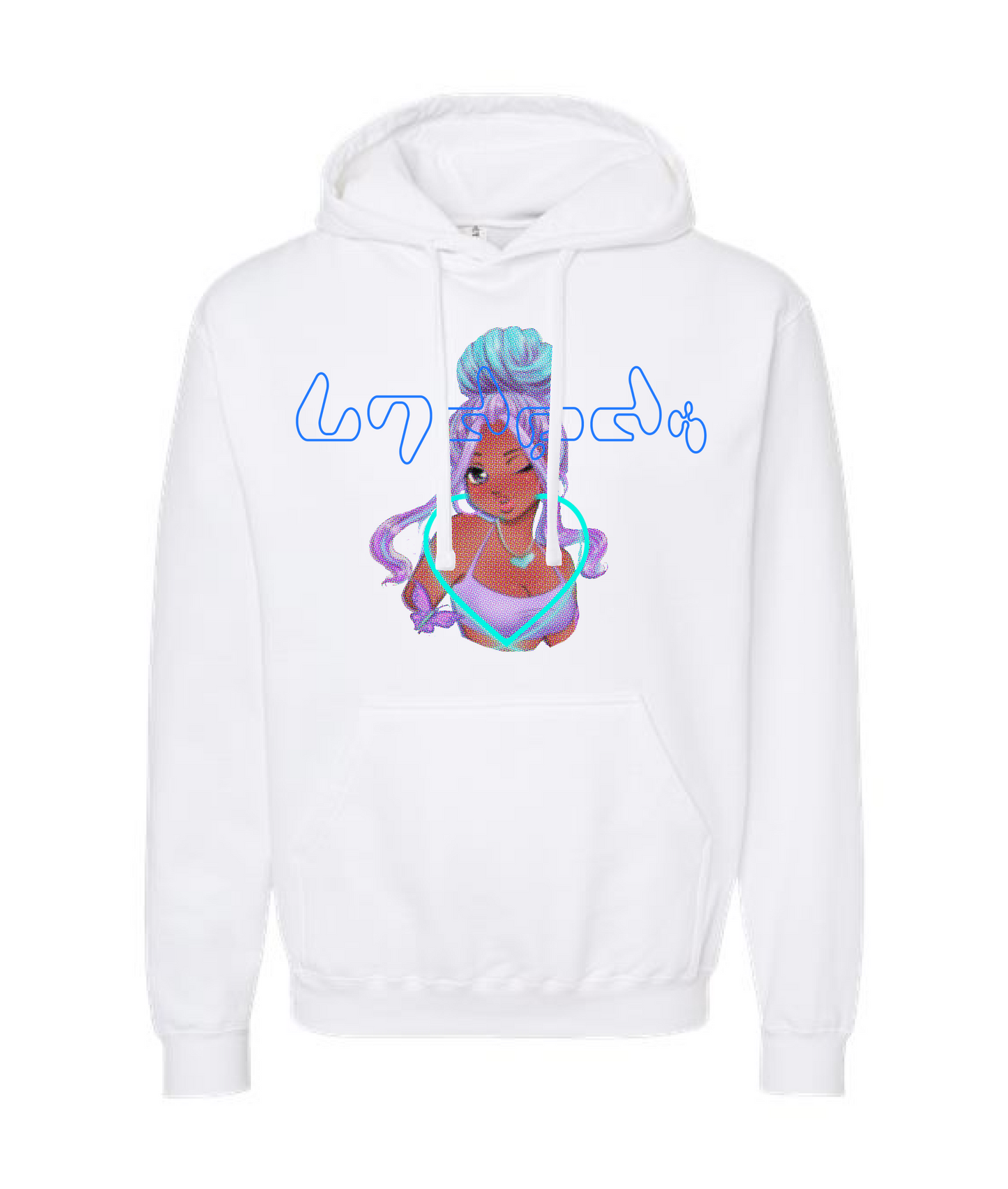 LimitedEdition Clothing - Anime Girl - White Hoodie