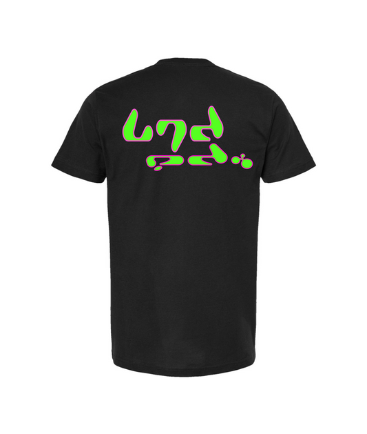V-LECTOP - Anime Girl - Black T Shirt