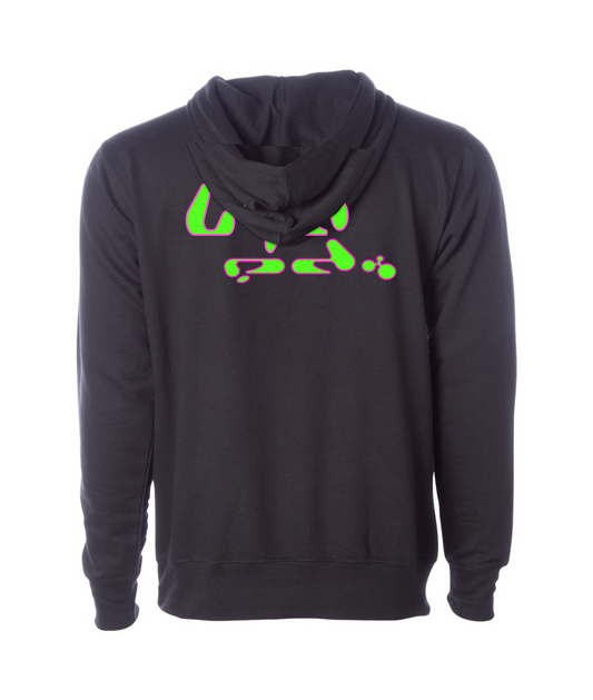 V-LECTOP - Anime Girl - Black Hoodie