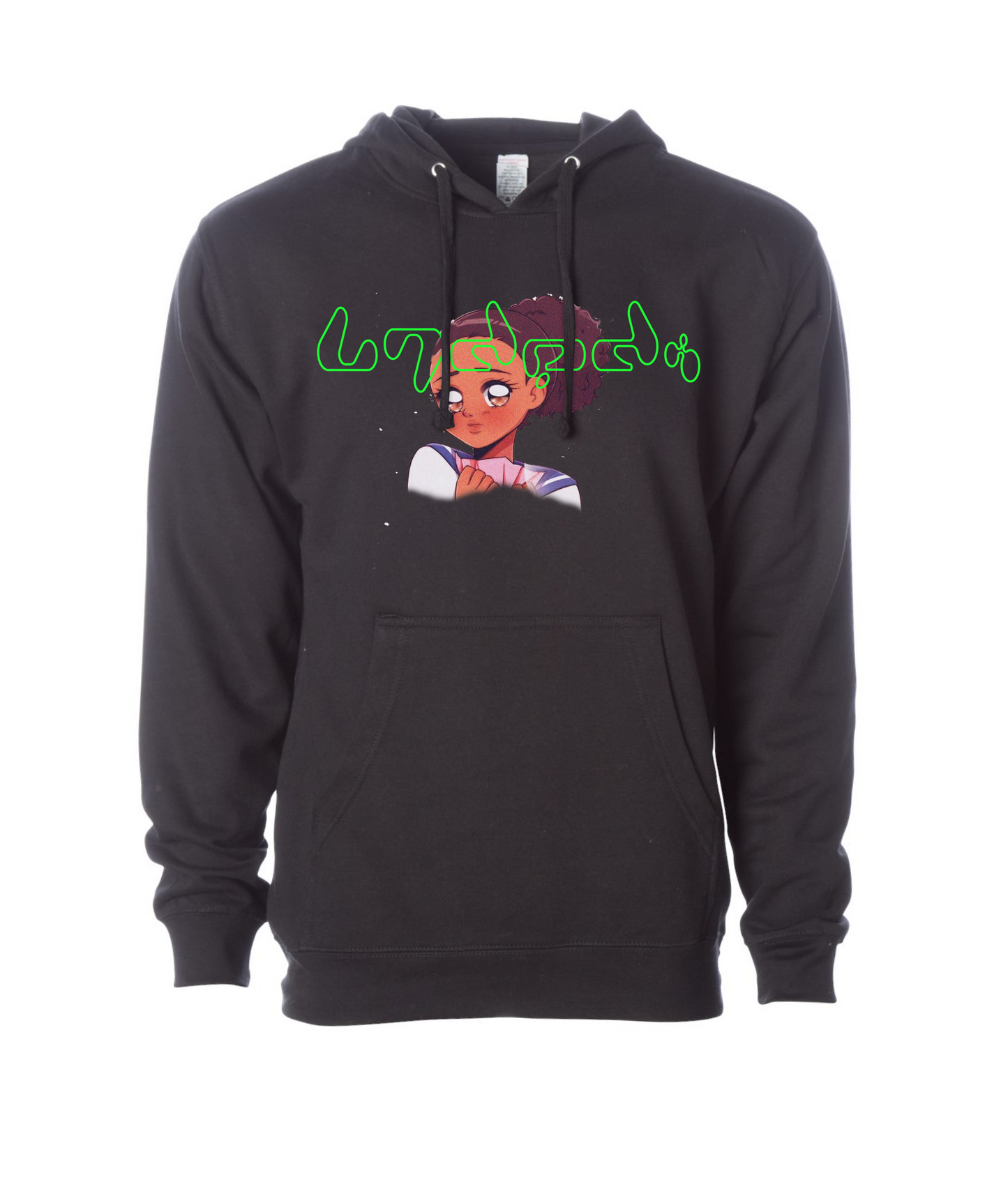 LimitedEdition Clothing - Anime Girl - Black Hoodie