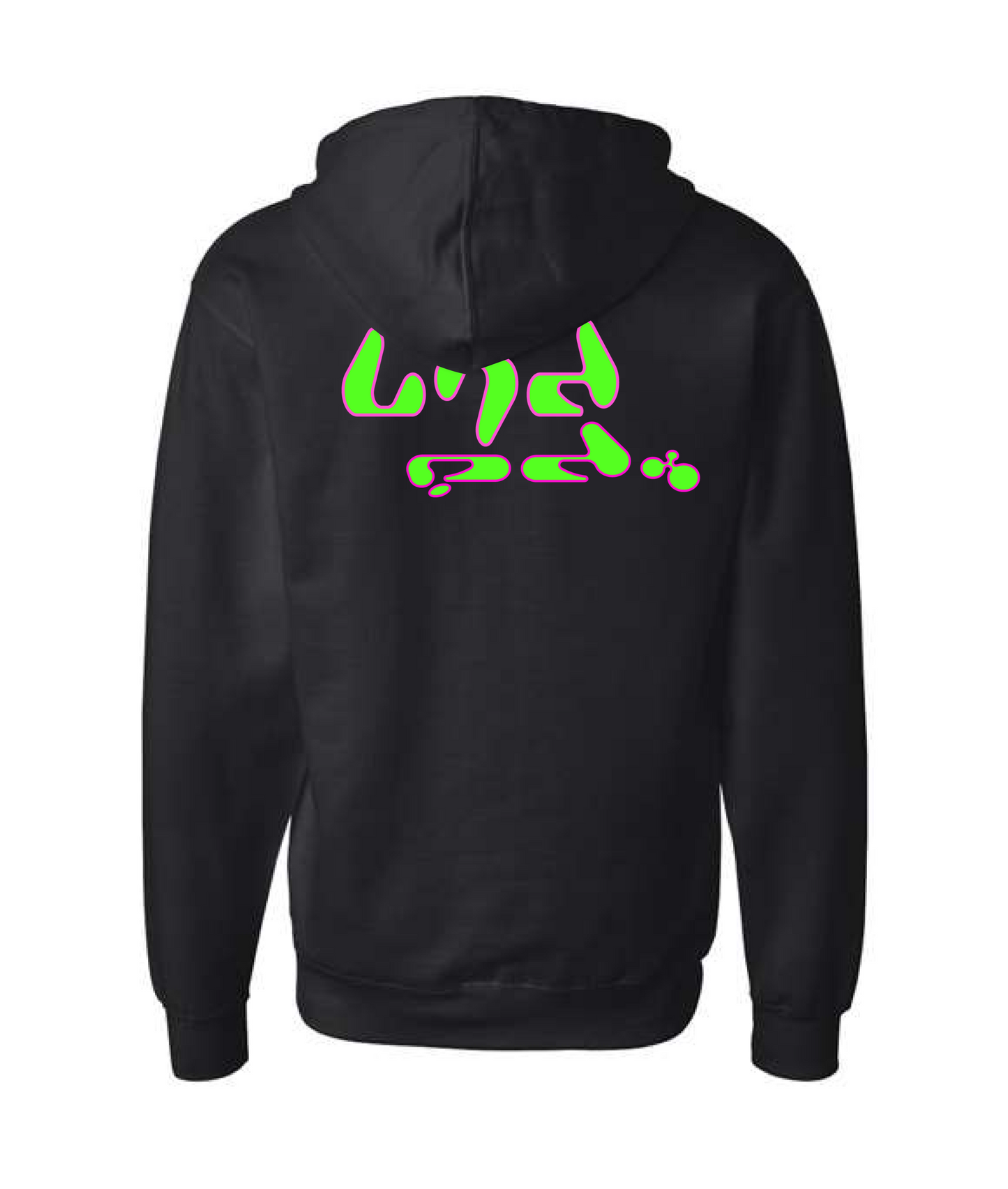 LimitedEdition Clothing - Anime Girl - Black Zip Up Hoodie