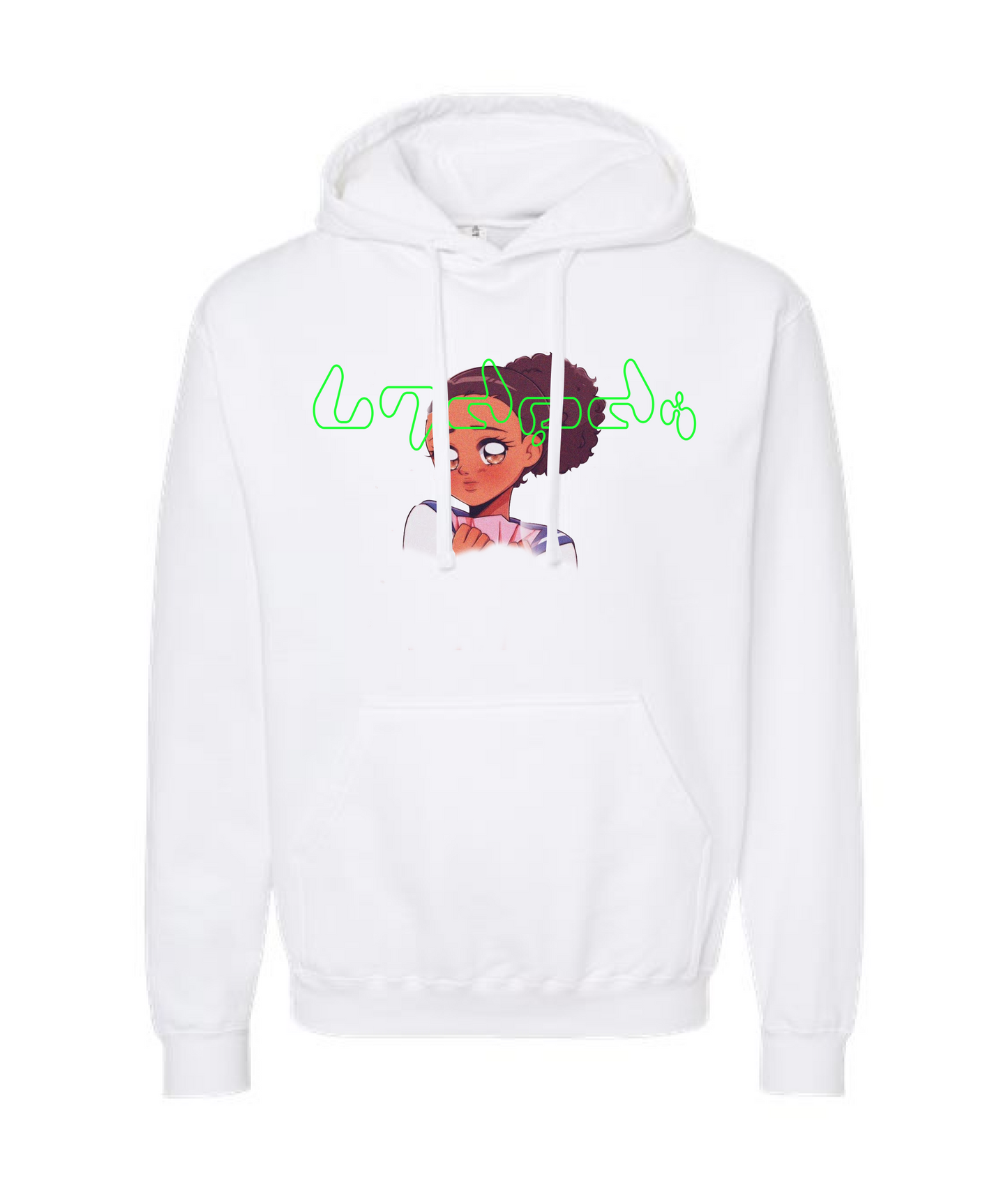 LimitedEdition Clothing - Anime Girl - White Hoodie