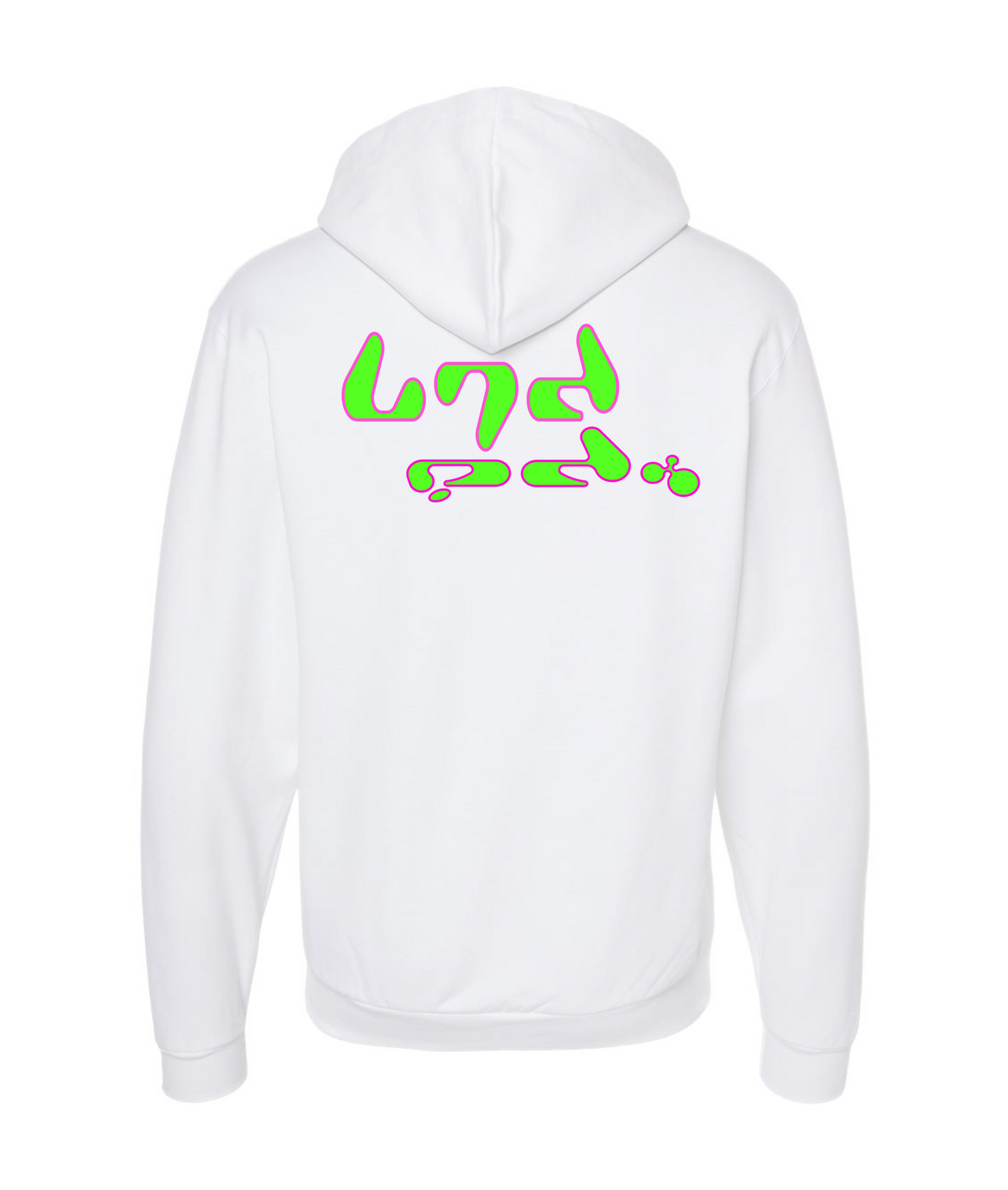 LimitedEdition Clothing - Anime Girl - White Zip Up Hoodie