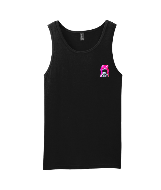 V-LEGPTOP - SPACE RABBIT - Black Tank Top