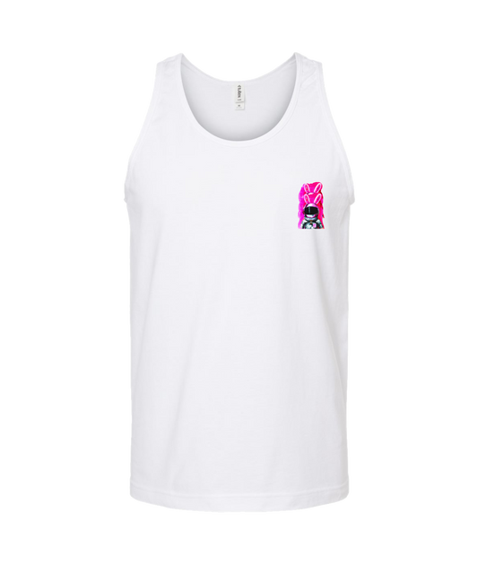 V-LEGPTOP - SPACE RABBIT - White Tank Top
