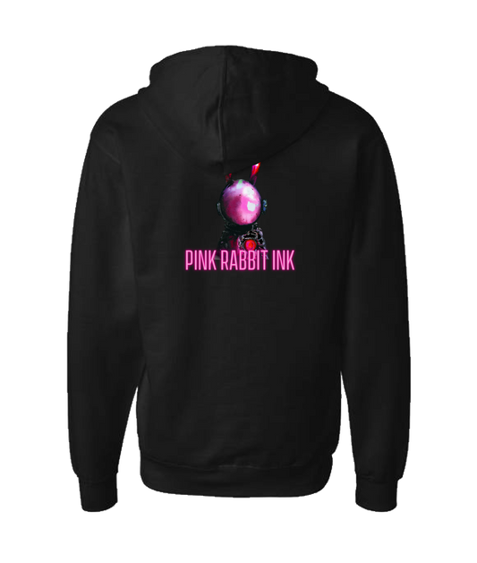 V-LEGPTOP - PRI - Black Zip Up Hoodie