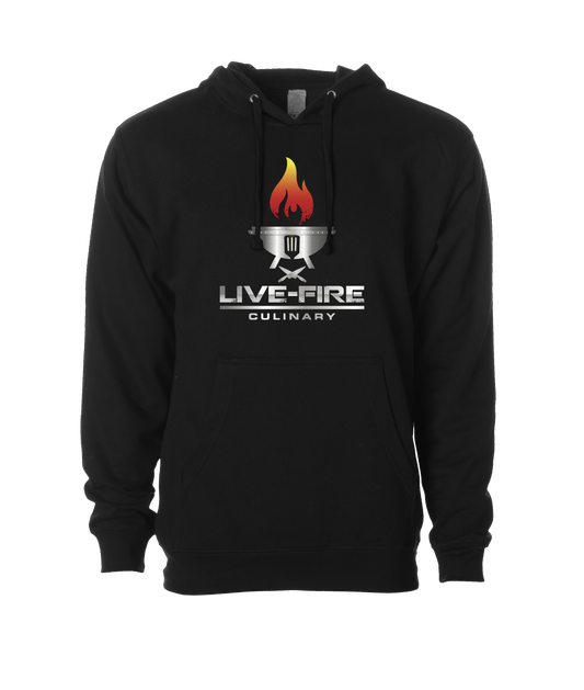 Live-Fire Culinary - Fire - Black Hoodie