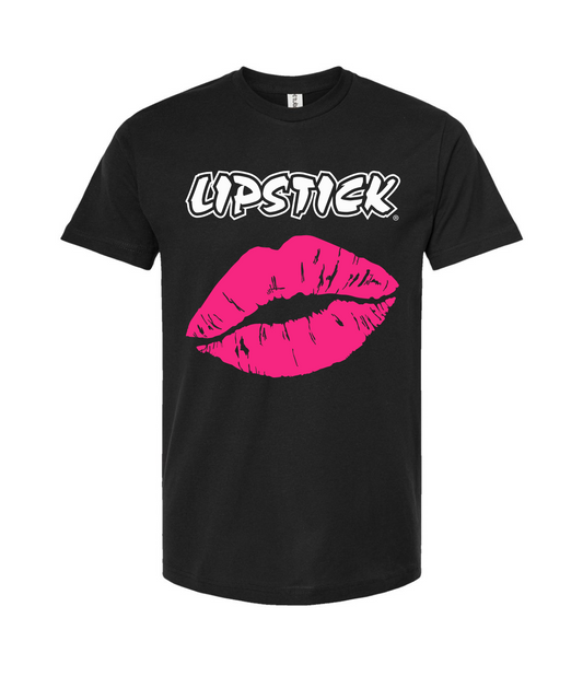 V-LIPSTOP - PAUL PASSARELLI - Black T-Shirt