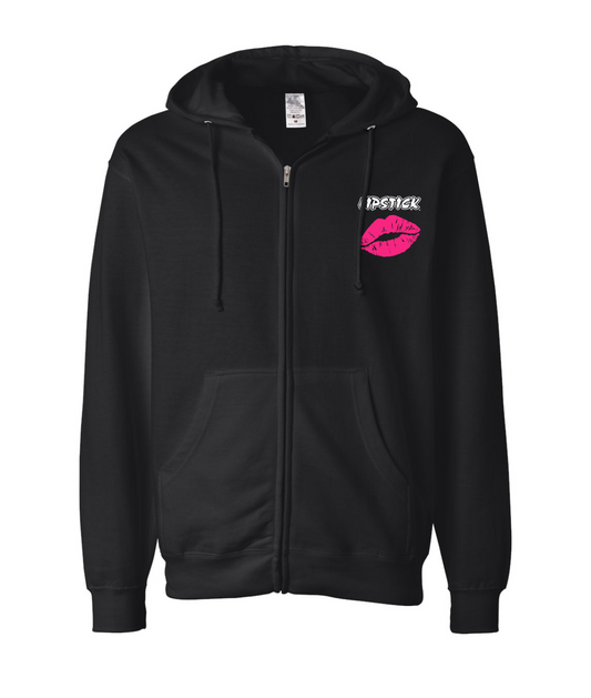 V-LIPSTOP - PAUL PASSARELLI - Black Zip Up Hoodie