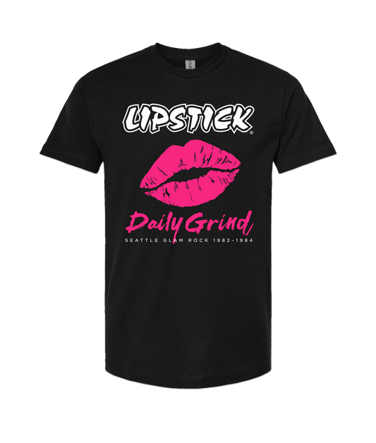 V-LIPSTOP - DAILY GRIND - Black T Shirt