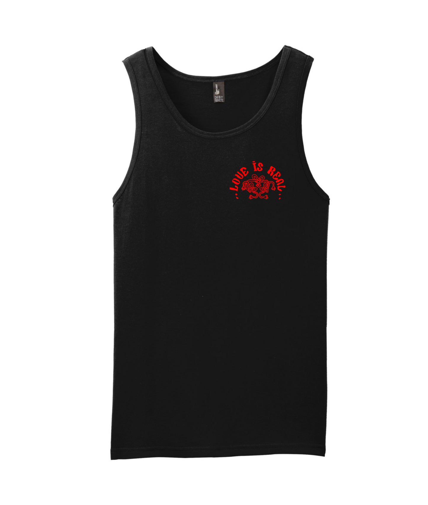 Ronnie Dijion - Logo - Black Tank Top