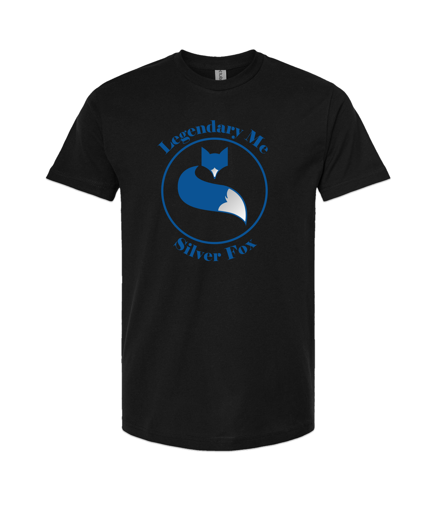 V-LMSTOP - Mc Silver Fox - Black T Shirt