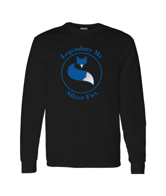 V-LMSTOP - Mc Silver Fox - Black Long Sleeve T