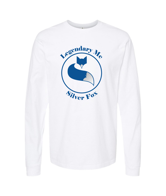 V-LMSTOP - Mc Silver Fox - White Long Sleeve T