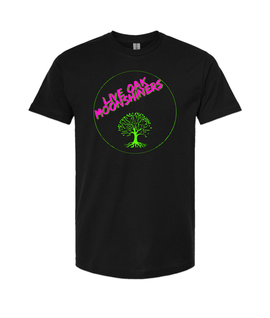 Live Oak Moonshiners - Tree - Black T-Shirt
