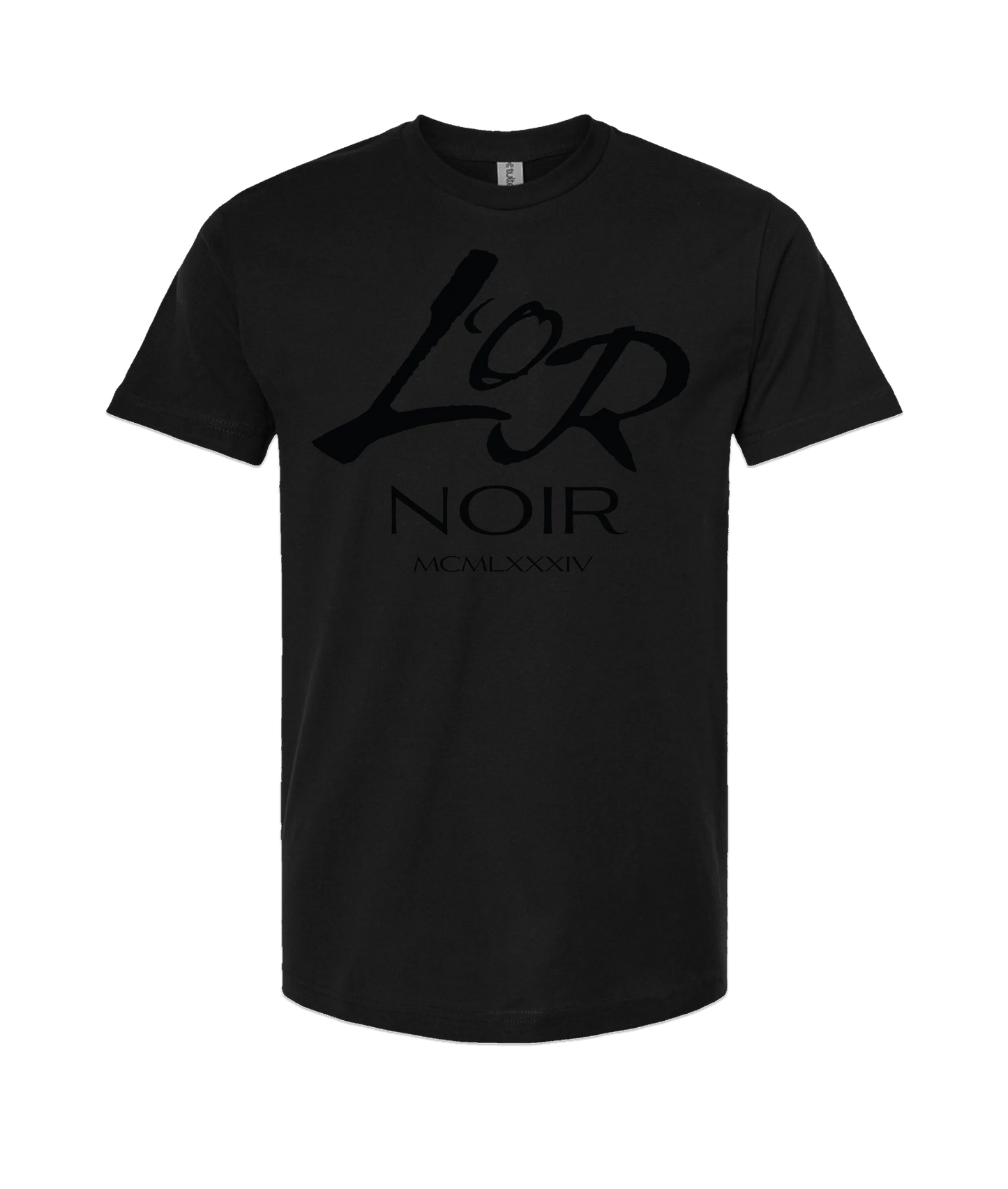 L’OR NOIR - Logo 2 - Black T Shirt