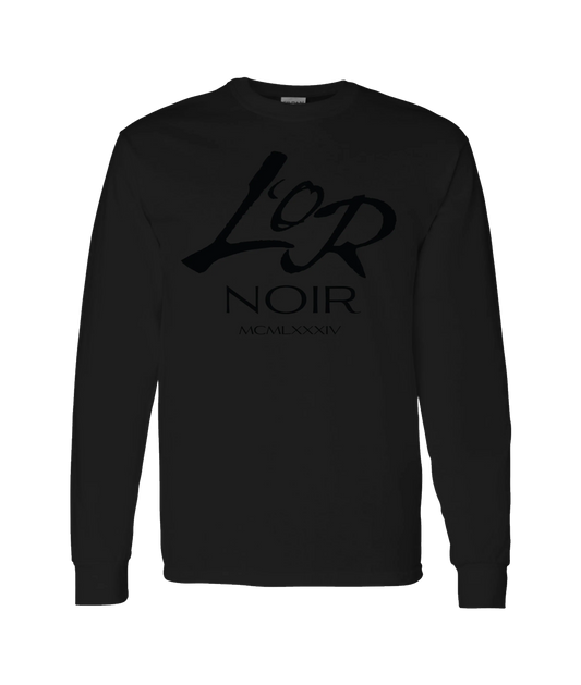 L’OR NOIR - Logo 2 - Black Long Sleeve T