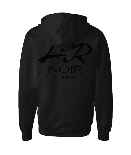 L’OR NOIR - Logo 2 - Black Zip Up Hoodie