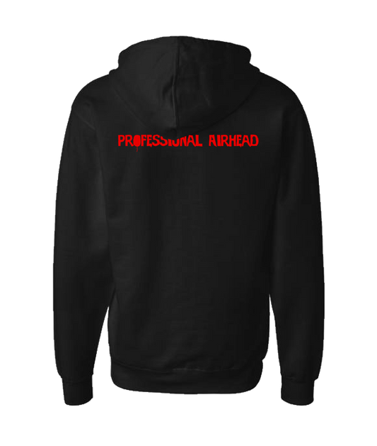 V-LOYTTOP - Professional Airhead Collection - Black Zip Up Hoodie