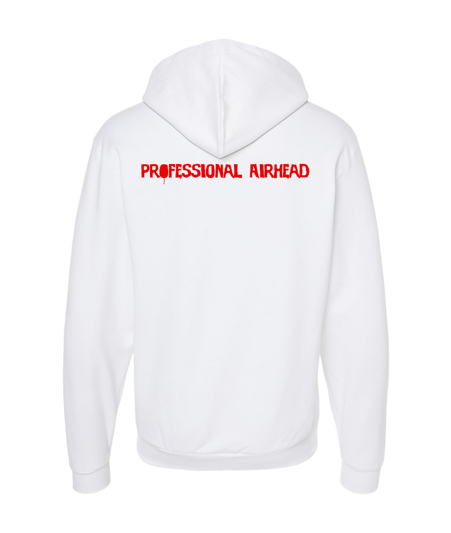 Liam Ogara YT - Professional Airhead Collection - White Zip Up Hoodie