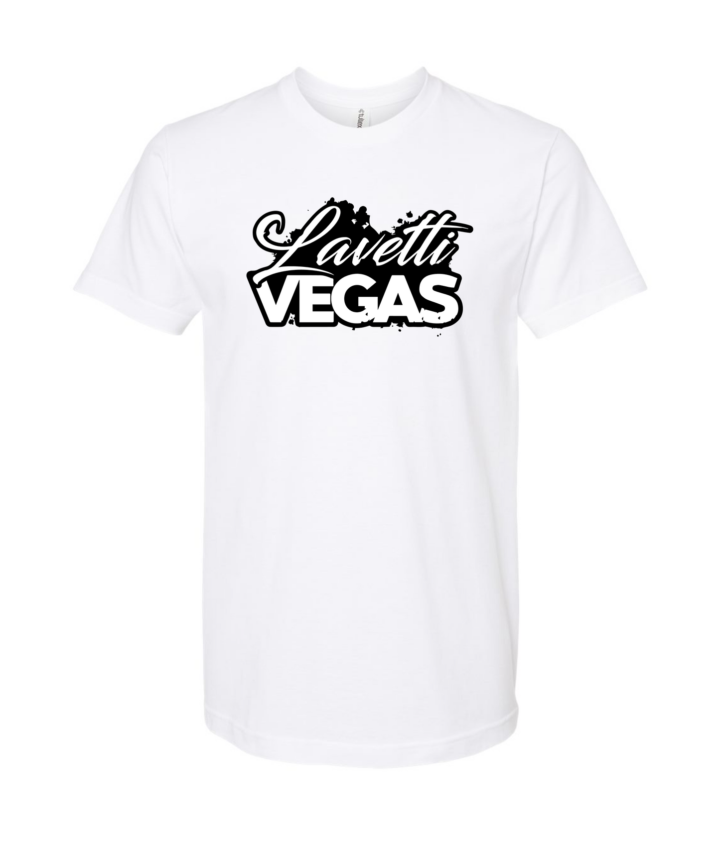 Lavetti Vegas - Logo - White T-Shirt