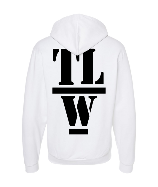 Trenton Lavell Wainwright - TLW Logo - White Zip Up Hoodie
