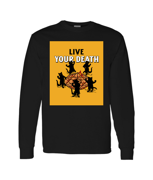 V-LYDTOP - DESIGN 1 - Black Long Sleeve T
