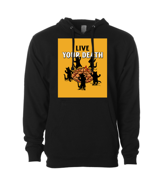 Live Your Death - DESIGN 1 - Black Hoodie