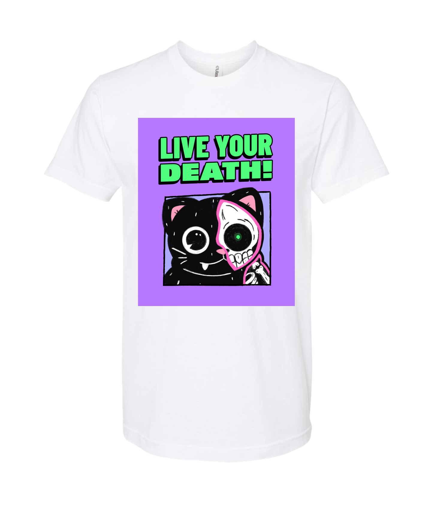 V-LYDTOP - DESIGN 2 - White T Shirt