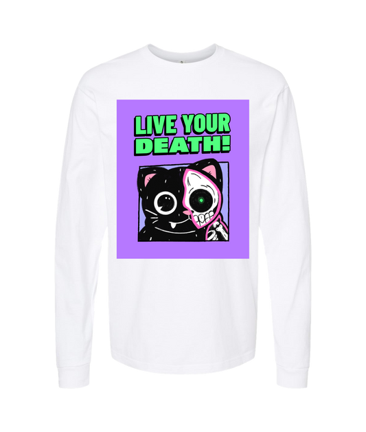 V-LYDTOP - DESIGN 2 - White Long Sleeve T