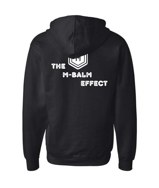 The M-Balm Effect - Logo - Black Zip Hoodie