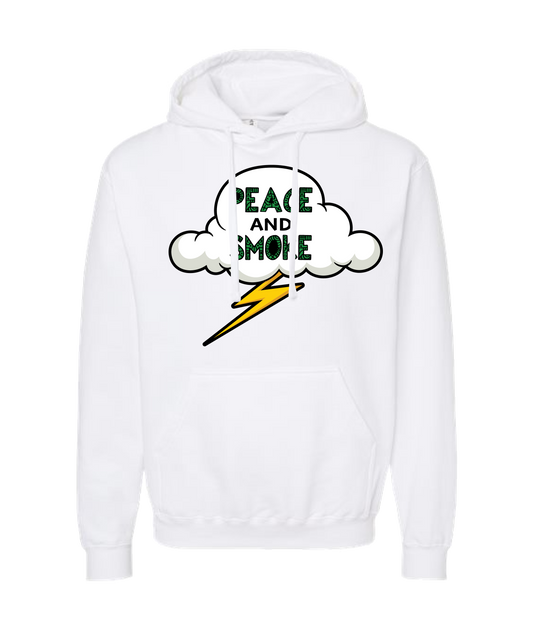 V-MBKTOP - PEACE AND SMOKE - White Hoodie