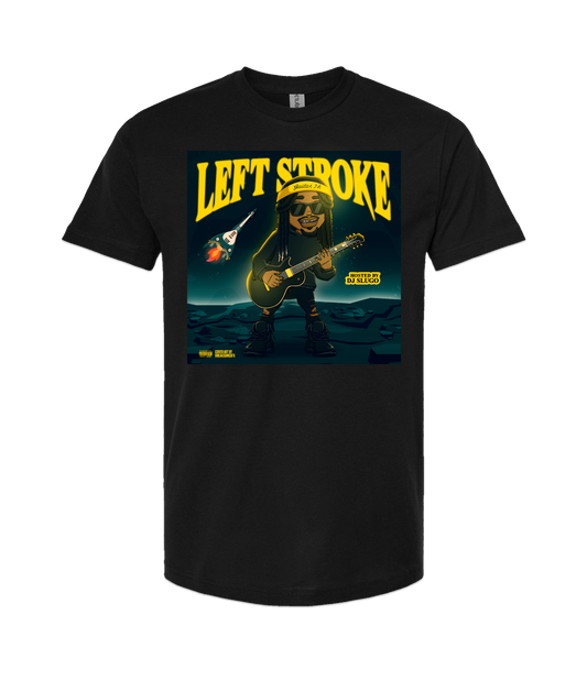 MoneyBoy 2K - LEFT STROKE - Black T Shirt