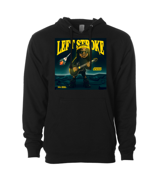 V-MBKTOP - LEFT STROKE - Black Hoodie
