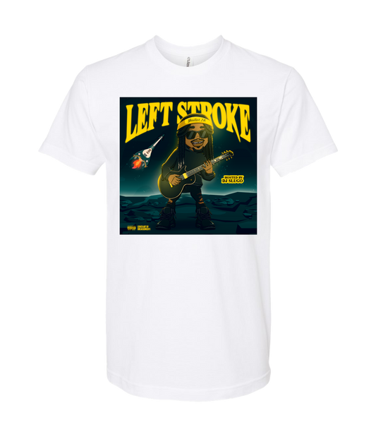 V-MBKTOP - LEFT STROKE - White T Shirt