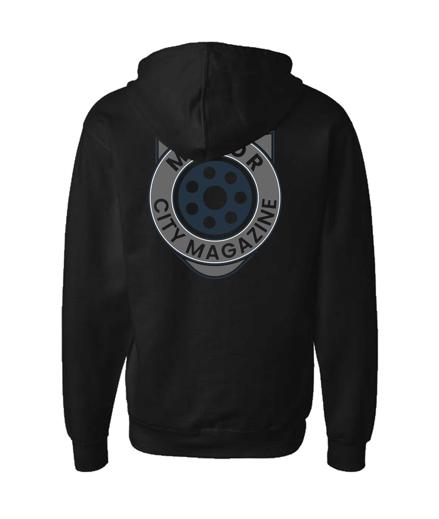 V-MCMMTOP - LOGO 1 - Black Zip Up Hoodie