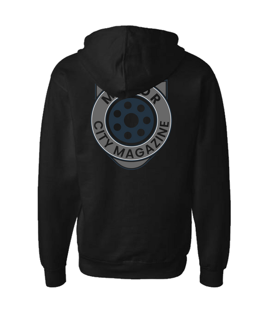 V-MCMMTOP - LOGO 1 - Black Zip Up Hoodie