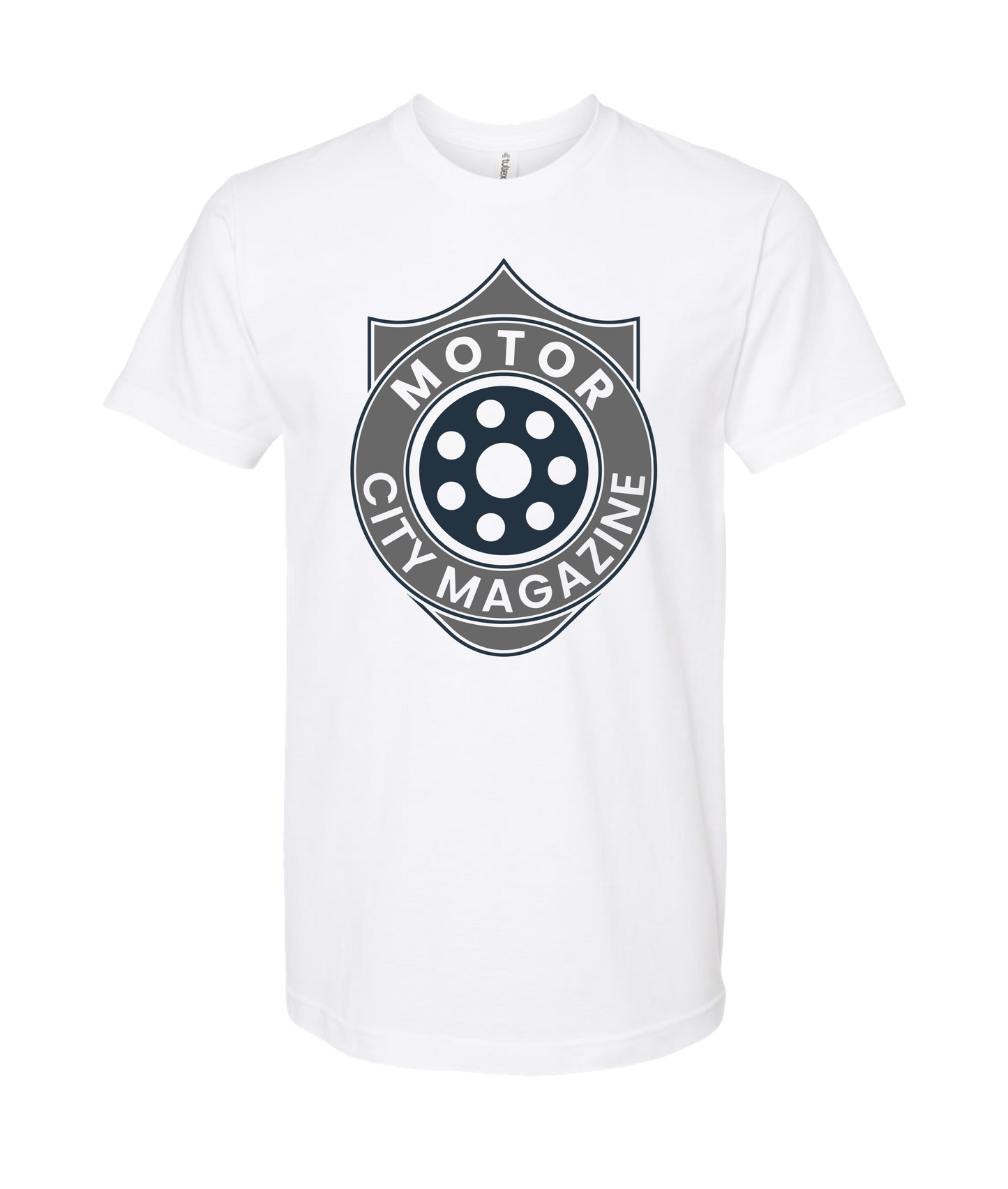 Motor City Mag Merch - LOGO 1 - White T Shirt
