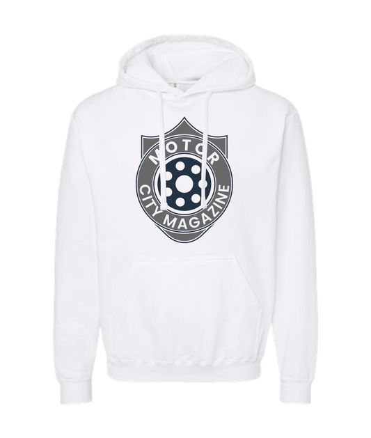 Motor City Mag Merch - LOGO 1 - White Hoodie