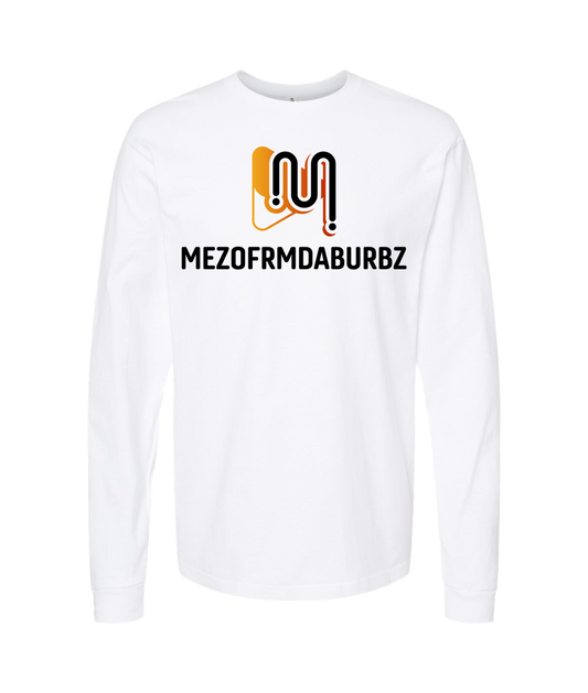 Mezofrmdaburbz - BURBZ - White Long Sleeve T