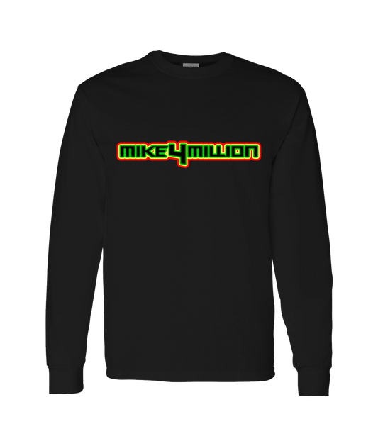 V-MFMTOP - DESIGN 1 - Black Long Sleeve T