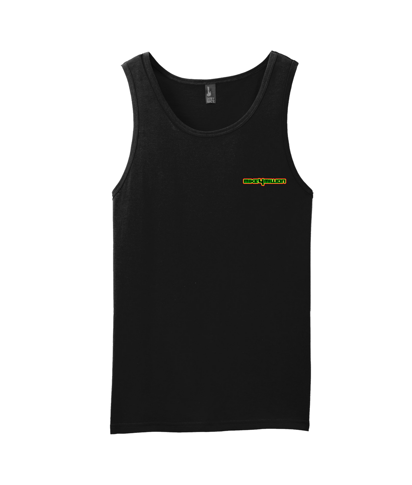 V-MFMTOP - DESIGN 1 - Black Tank Top