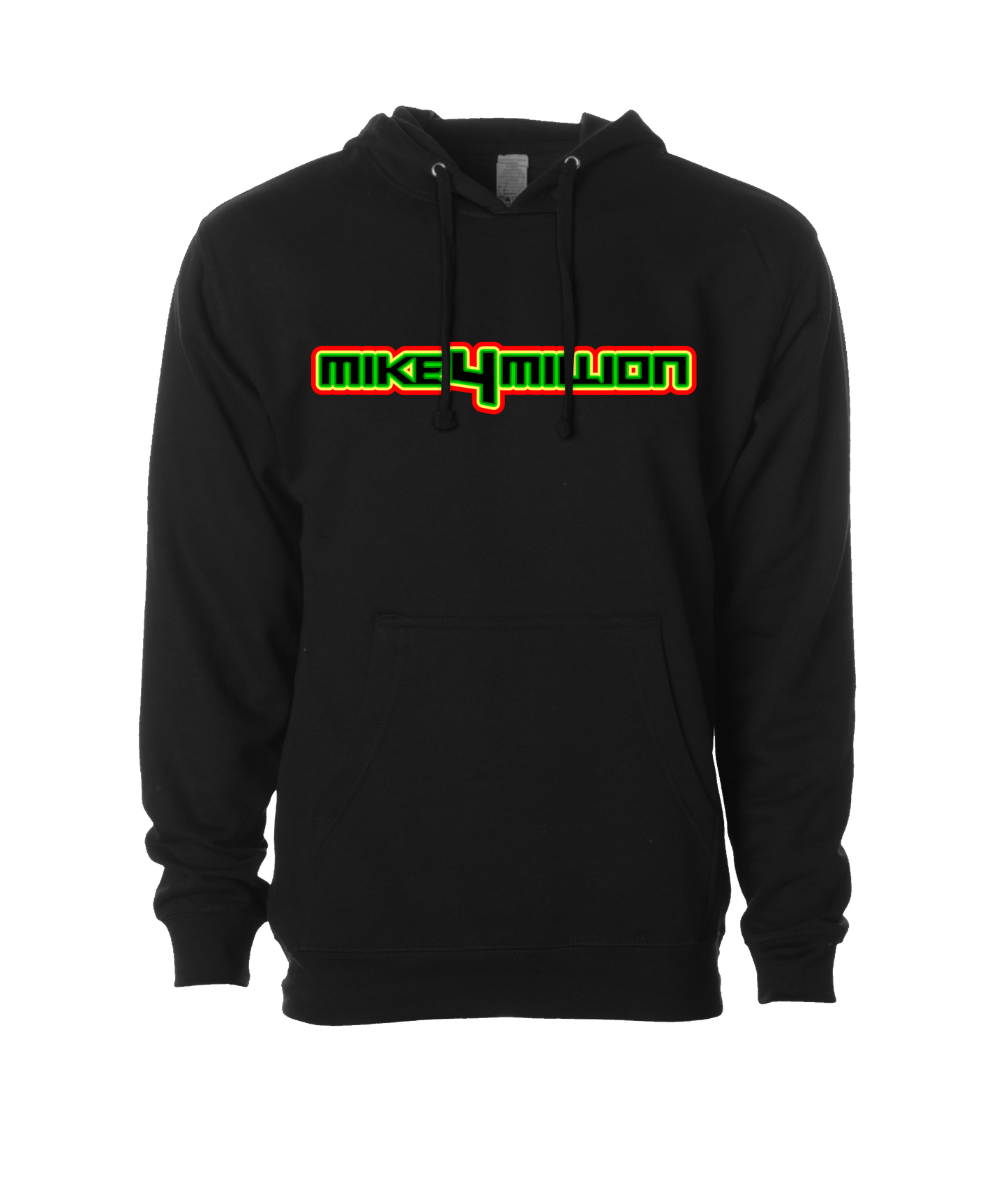 Mike4Million - DESIGN 1 - Black Hoodie